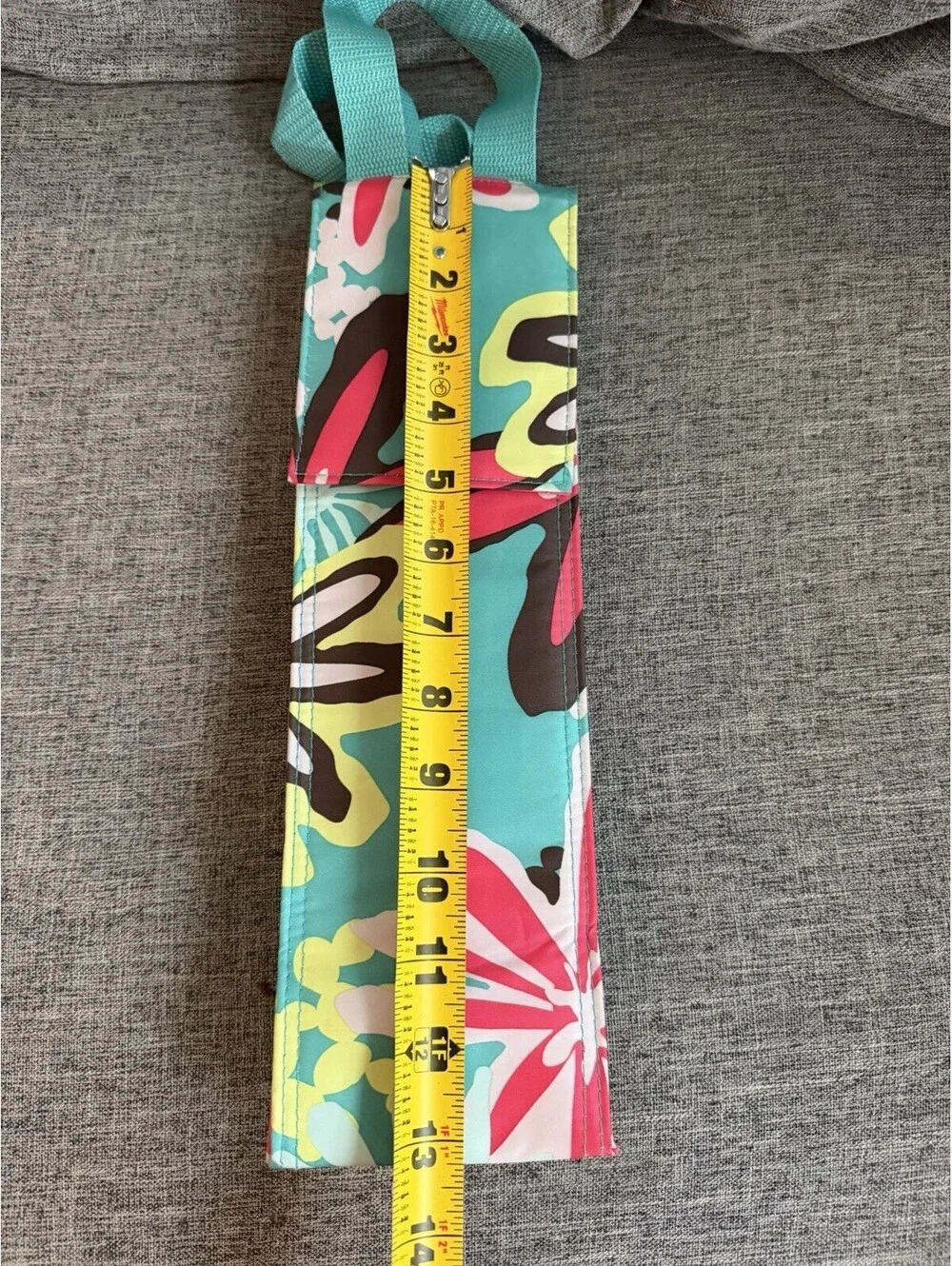 Thirty One Perfect Bottle Thermal In Daisy Craze Turquoise Floral